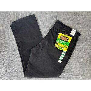 Wrangler Men's 938 Cowboy Cut Slim Stretch Straight Jeans - Black Size 40W X 32L